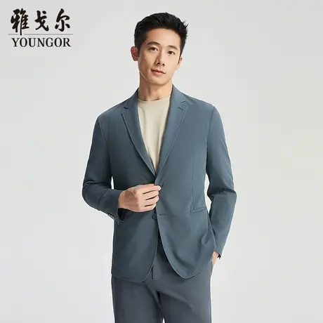 【商城同款】雅戈尔男士西服秋季新款官方商务休闲正装西装外套男图片