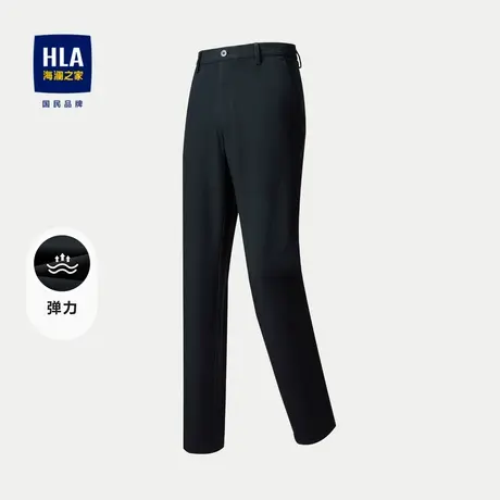 HLA/海澜之家弹力休闲裤23秋季新含莫代尔时尚简约商务直筒裤子男商品大图