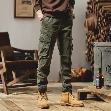 百搭潮流男裤子休闲裤裤子男款战术裤户外大码休闲裤潮流百搭男款商品大图