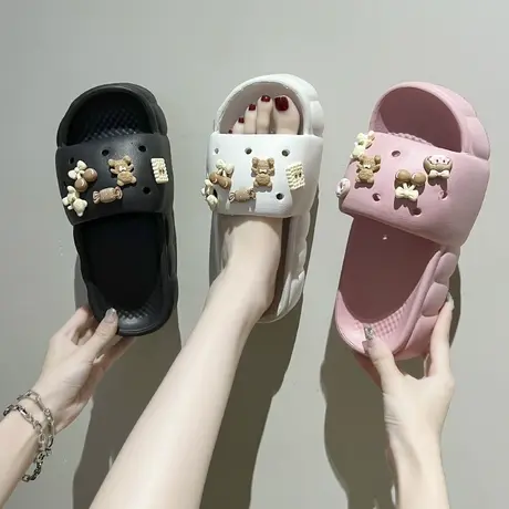 凉拖鞋女外穿时尚夏季新款室内家居洗澡防滑女士凉拖气质高级感软商品大图