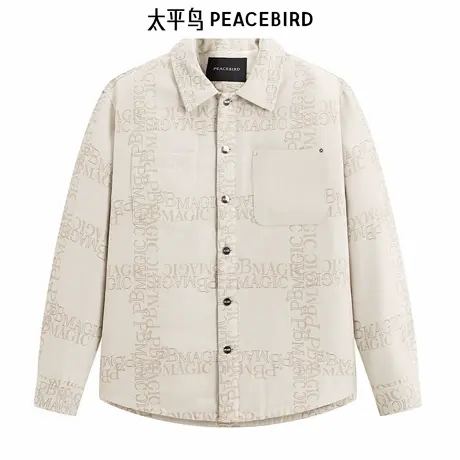 太平鸟男装衬衫式羽绒服BAACE4114商品大图