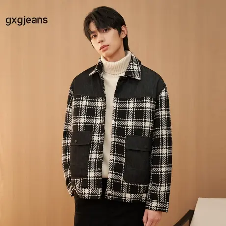 gxg.jeans男装2023年冬季新款翻领羽绒服JED1Y200754图片
