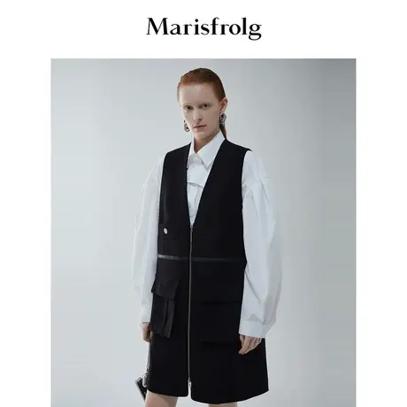 【奥莱清仓保暖季特价 】玛丝菲尔马夹商品大图