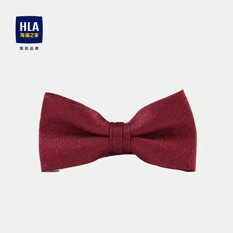 HLA/海澜之家质感商务领结2023含桑蚕丝宴会婚庆新郎领结男图片