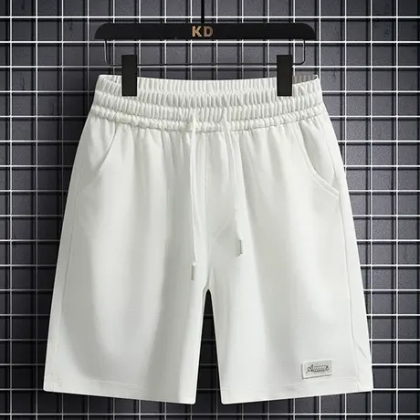 男士短裤夏季新款简约百搭五分休闲裤子男潮牌宽松直筒运动沙滩裤商品大图