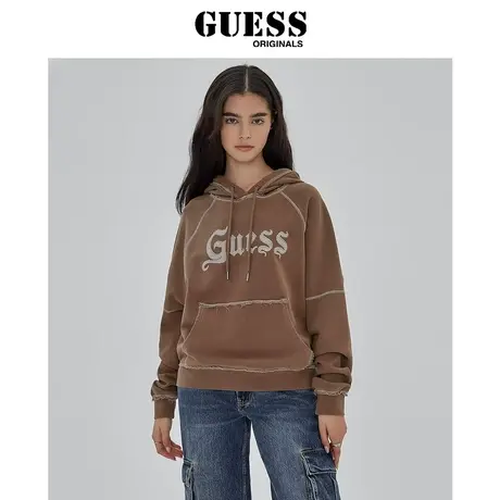 【38上新季】GUESS Originals  女士美式复古美拉德卫衣图片