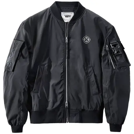 VIP春秋季ma1飞行夹克男宽松机能工装外套潮牌ins帅气百搭棒球服商品大图