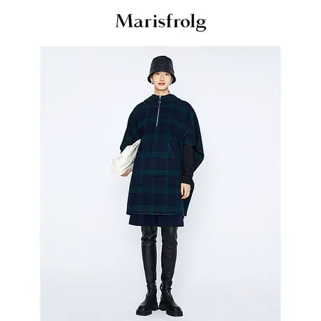 【奥莱新款限时秒杀3769元】玛丝菲尔毛呢外套商品大图