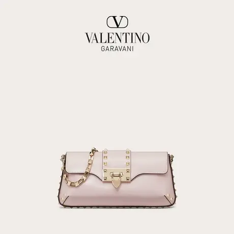 【季末优惠】华伦天奴VALENTINO女士 ROCKSTUD 小牛皮手袋肩背包图片