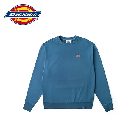 Dickies 24春夏新款三原色logo贴布绣休闲圆领毛圈美式卫衣宽松图片