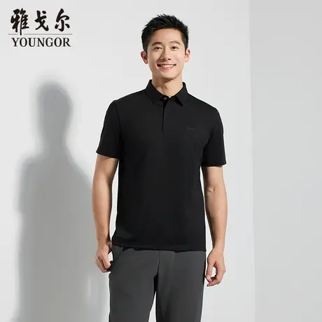 【商场同款】雅戈尔男士POLO衫夏季新款官方商务休闲短袖POLO衫男图片