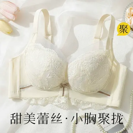 梦芭蒂小胸聚拢显大内衣女上托防下垂圆润有型收副乳2025新款文胸商品大图