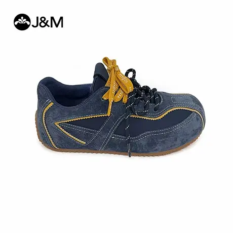 J＆M/快乐玛丽复古德训鞋女2025秋季新款休闲鞋百搭舒适运动鞋女图片