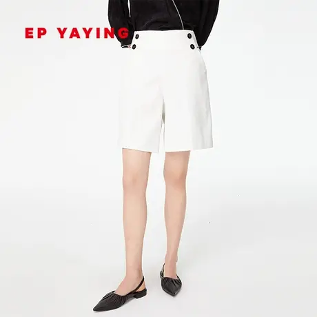EP YAYING雅莹女装 高腰休闲直筒中裤潮流爸爸裤 商场同款6206C商品大图