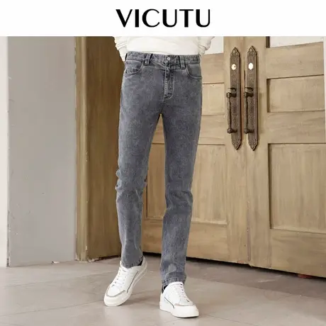 VICUTU威可多男士风衣秋季新款时尚连帽商务通勤休闲百搭外套图片
