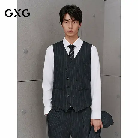 GXG男装 商场同款通勤商务男马甲套西背心25年秋季新品G25XF95001图片