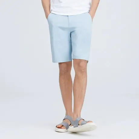 清仓特卖hansca运动直筒休闲裤男夏季潮牌复古休闲大码外穿五分裤商品大图