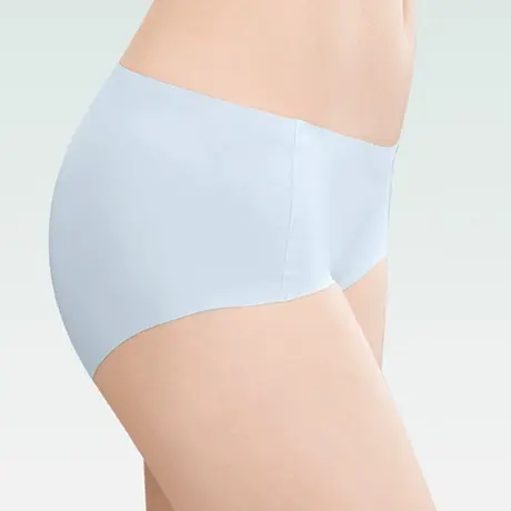 内裤女士夏季薄款无痕冰丝高弹桑蚕丝抑菌裆透气速干中腰三角短裤图片