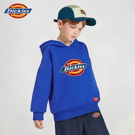 Dickies童装男童卫衣儿童美式休闲连帽上衣女孩秋款潮牌时尚衣服A图片