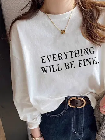 白色仿棉内搭打底衫女装2023新款秋冬季欧货加绒显瘦长袖t恤上衣商品大图