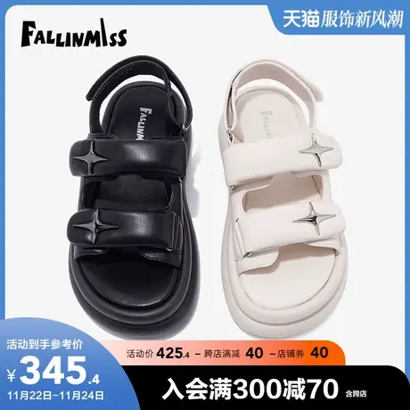 非谜云朵鞋厚底凉鞋女夏外穿休闲软底海边沙滩女鞋高级感鞋子ins图片