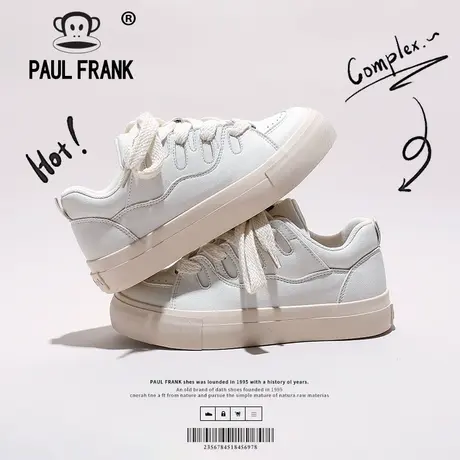 paulfrank 大嘴猴小白鞋2023新款春季小众板鞋设计百搭鞋子女鞋商品大图