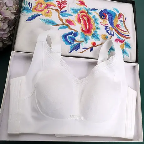 薄款调整型内衣女大胸显小收副乳防下垂全罩杯大码夏季无痕文胸罩商品大图