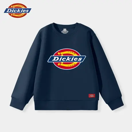 Dickies童装男童卫衣男孩秋季潮牌圆领上衣儿童秋款美式休闲衣服A图片