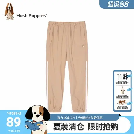 暇步士童装儿童裤子大童夏装新款男童宝宝防蚊裤女童休闲运动裤潮图片