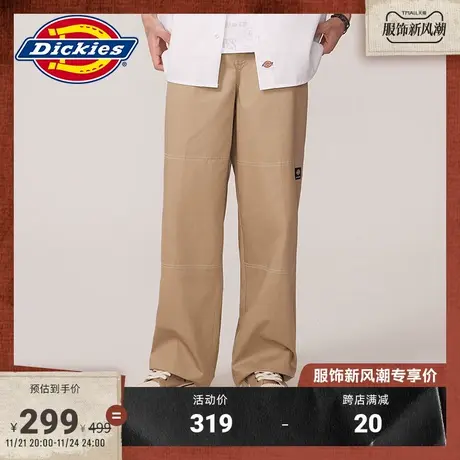 Dickies 新款工装春夏新款宽松休闲长裤双膝裤图片