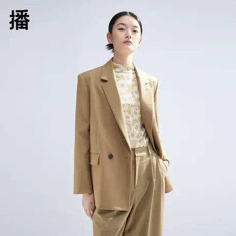 播翻领西装DDR1XD5138图片