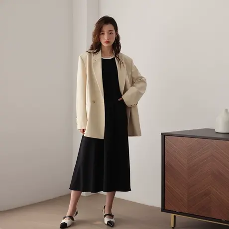 2023春季新款通勤西装外套女气质休闲西服设计感上衣气场强大女装商品大图