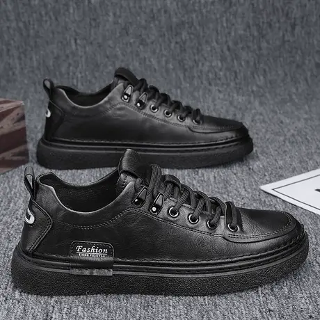 雨鞋男款时尚厨房防滑鞋厨师水鞋劳保工作短筒雨靴户外防水鞋男士商品大图