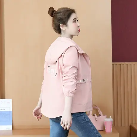 女士短外套女春秋百搭早秋季上衣2023年新款韩版小香风棒球服休闲商品大图