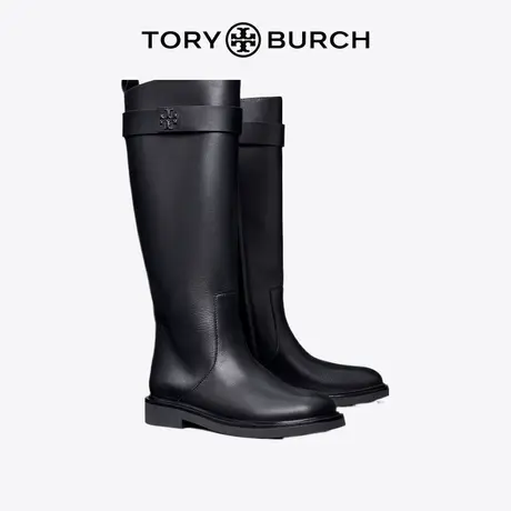 TORY BURCH 汤丽柏琦 牛皮革长筒骑士靴女鞋 150030图片