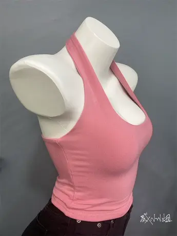 仓库清仓~挂脖背心女修身显瘦短款内搭T恤吊带百搭性感夏季上衣潮图片