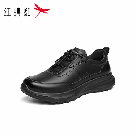 红蜻蜓时尚休闲鞋2025秋季新款男单鞋休闲运动跑步鞋真皮休闲皮鞋商品大图