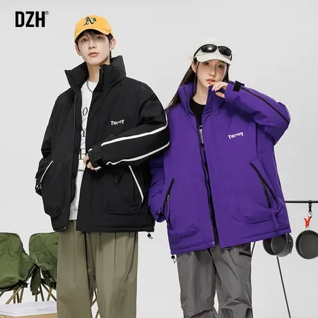 情侣棉衣男款冬季外套男冬棉服2024新款男士棉袄加厚冬装潮牌夹克商品大图