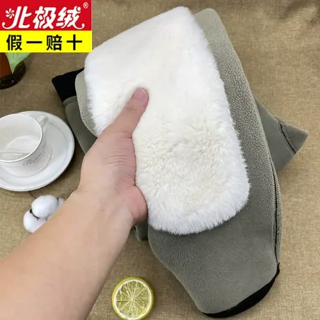 大码男加绒加厚棉毛裤宽松绒裤过冬内穿衬裤中厚保暖裤贴身打底裤图片