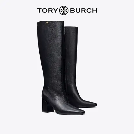 TORY BURCH 汤丽柏琦 羊皮革方跟骑士长靴 154529图片