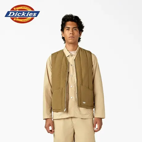 Dickies精英街潮系列 V领设计两面穿工装背心夹克外套男女图片
