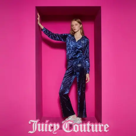 Juicy Couture橘滋女装新款女装午夜星光渐变珠片绣丝绒外套商品大图
