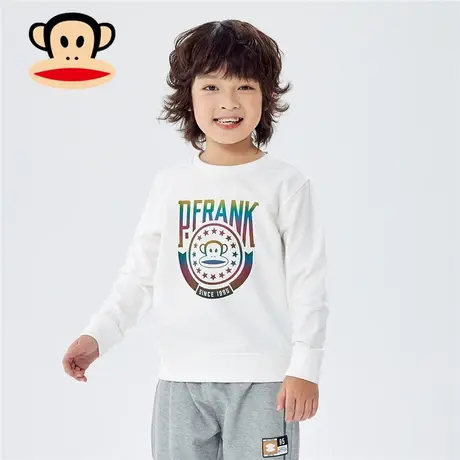 大嘴猴儿童卫衣秋季新款套头衫男女童新品圆领上衣潮百搭洋气童装商品大图