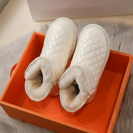 雪地靴女2023年新款冬季加绒加厚面包防水防滑洋气东北大女鞋棉鞋商品大图