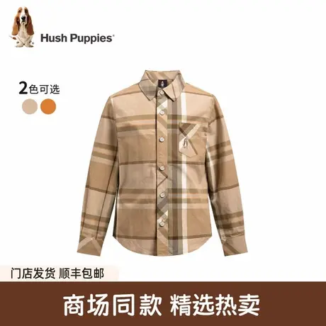 【商场同款】暇步士童装男童格纹衬衫25秋新品大童休闲儿童衬衣商品大图