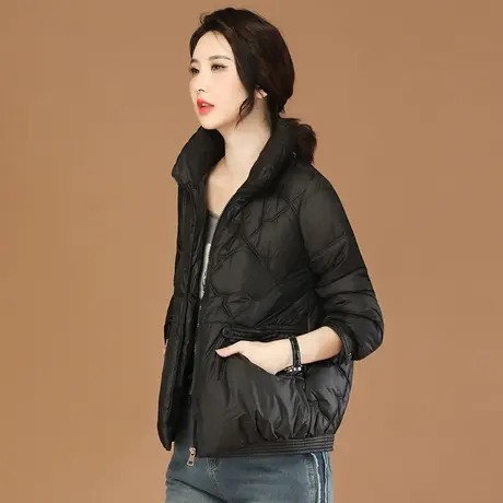 韩潮袭人加厚设计感面包服女2023冬季新款小众短款棉衣棉服外套图片