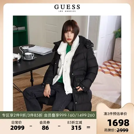 GUESS冬季女士腰包式复古羽绒服-Q2BN16W55R0商品大图