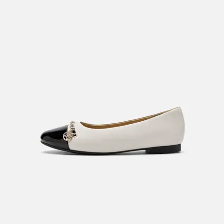 Nine West/玖熙2025年夏季新款玛丽珍鞋女圆头平跟百搭时尚单鞋女图片