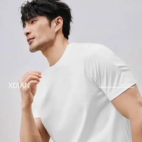 【前4小时8折】续点「0618/20:00 新品」凉感速干索罗娜短袖男夏图片