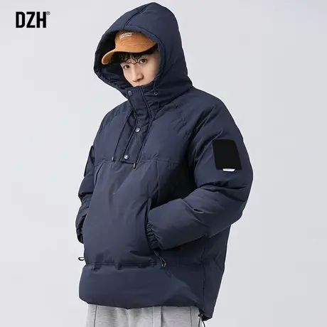 男士潮牌棉衣男冬季连帽加厚保暖棉服男款2023年新款短款棉袄外套商品大图